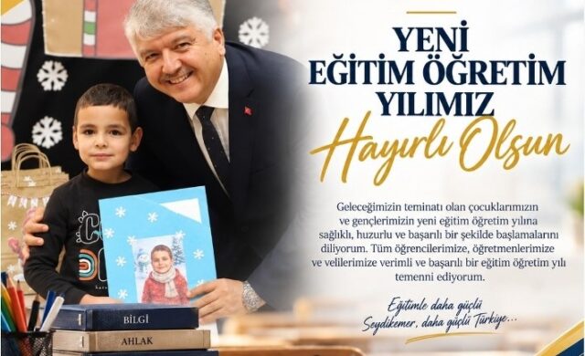 Seydikemer eğitim mesajı ile Ali Büklü'nün açıklamaları