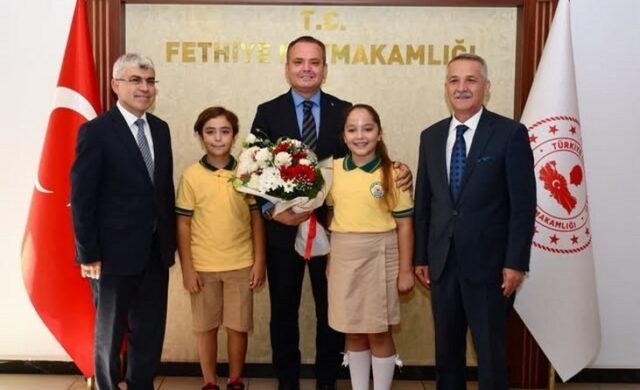 İlköğretim Haftası ziyareti Fethiye