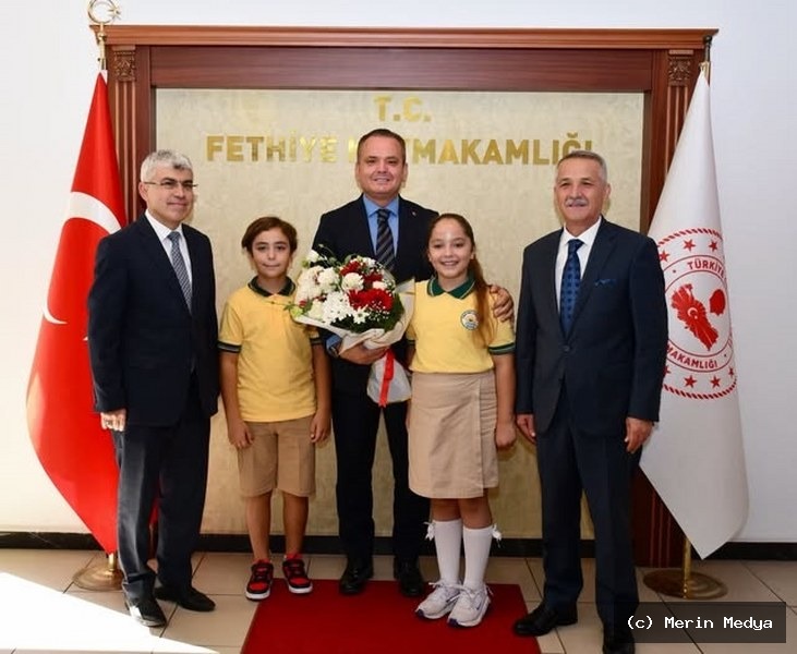İlköğretim Haftası ziyareti Fethiye